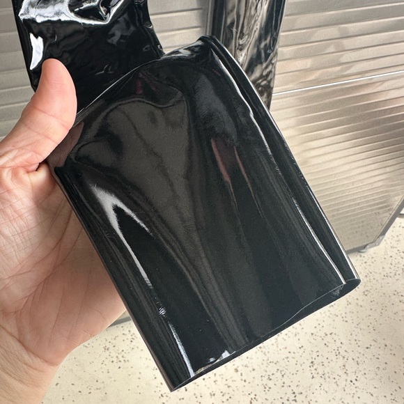 Commando Faux Patent Leather Legwear Legging NWT Black Small - Picture 6 of 7